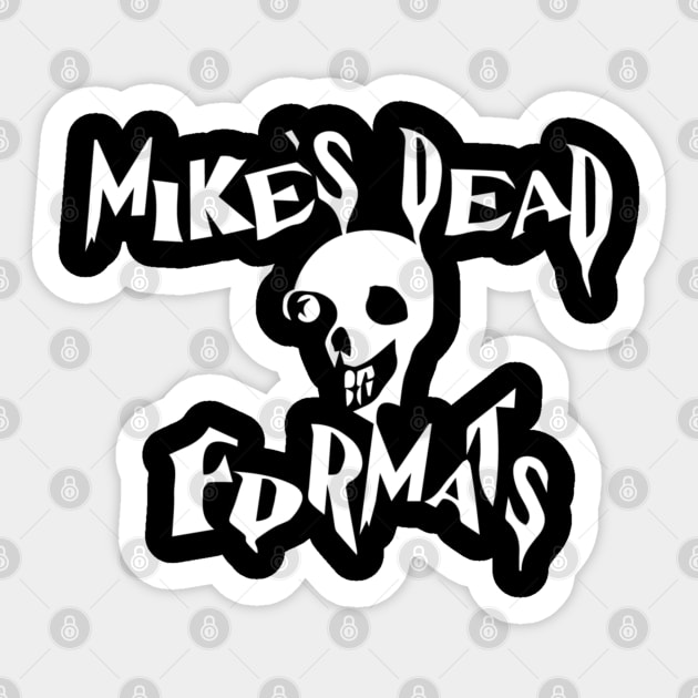 Mike's Dead Formats Skull Logo Sticker by MikesDeadFormats